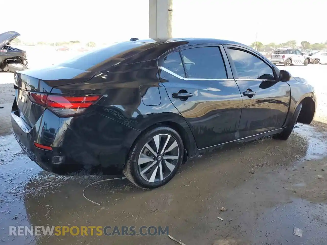 3 Photograph of a damaged car 3N1AB8CVXMY258044 NISSAN SENTRA 2021