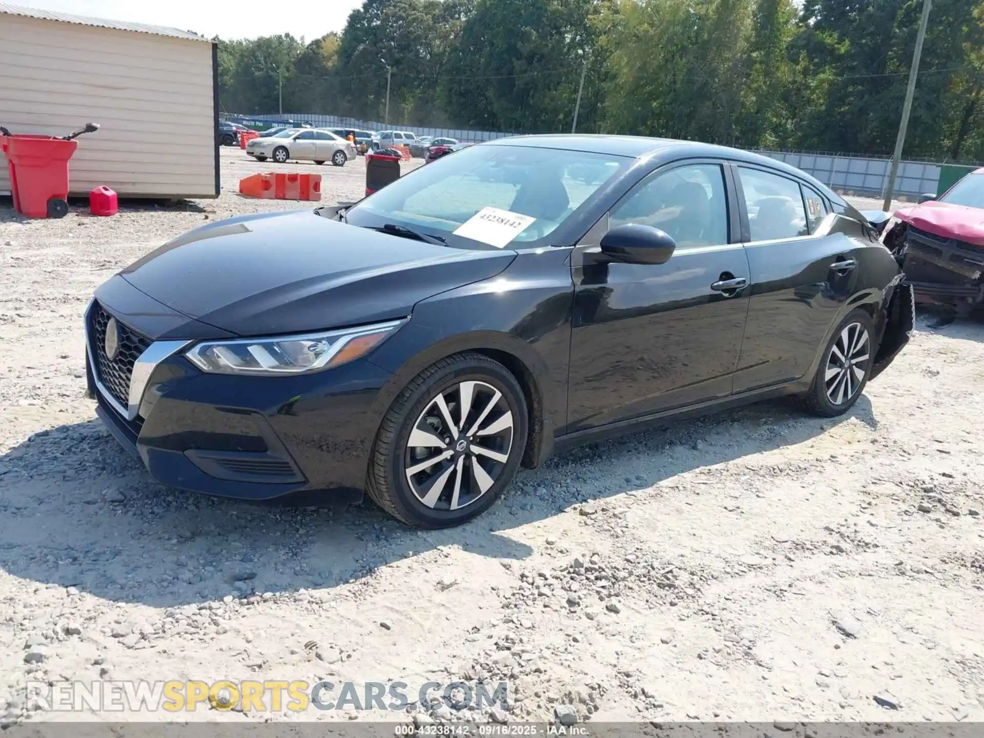 2 Photograph of a damaged car 3N1AB8CVXMY259128 NISSAN SENTRA 2021
