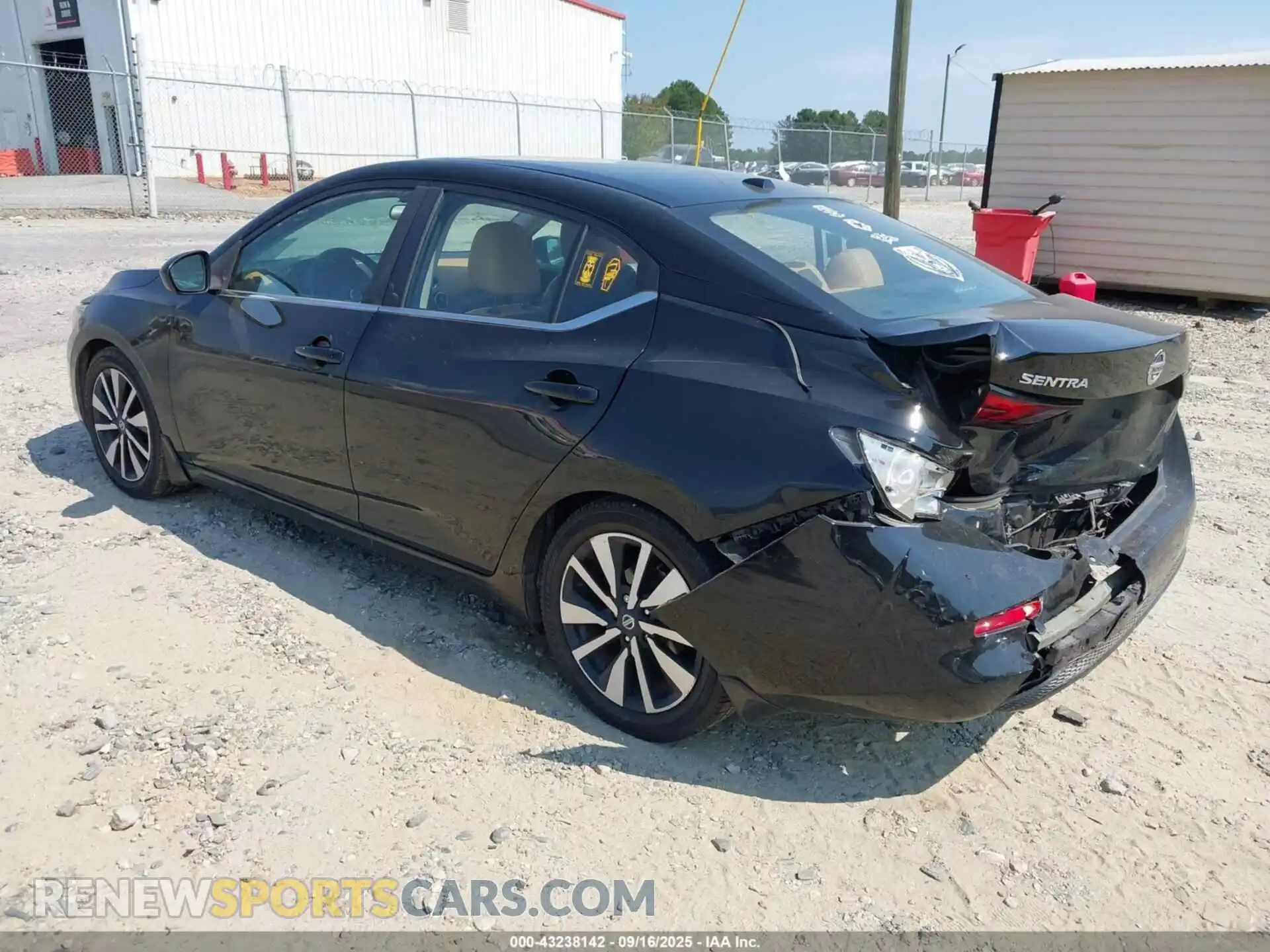 3 Photograph of a damaged car 3N1AB8CVXMY259128 NISSAN SENTRA 2021