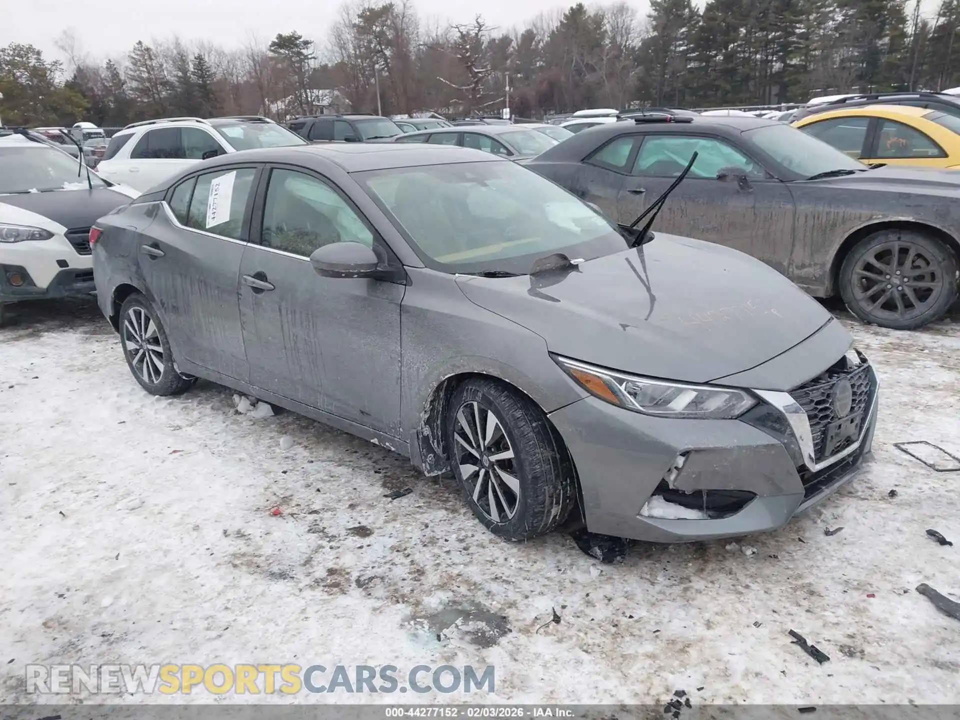 1 Photograph of a damaged car 3N1AB8CVXMY260232 NISSAN SENTRA 2021