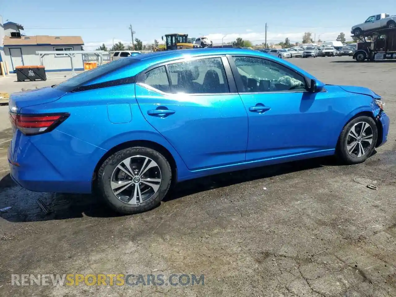 3 Photograph of a damaged car 3N1AB8CVXMY262837 NISSAN SENTRA 2021