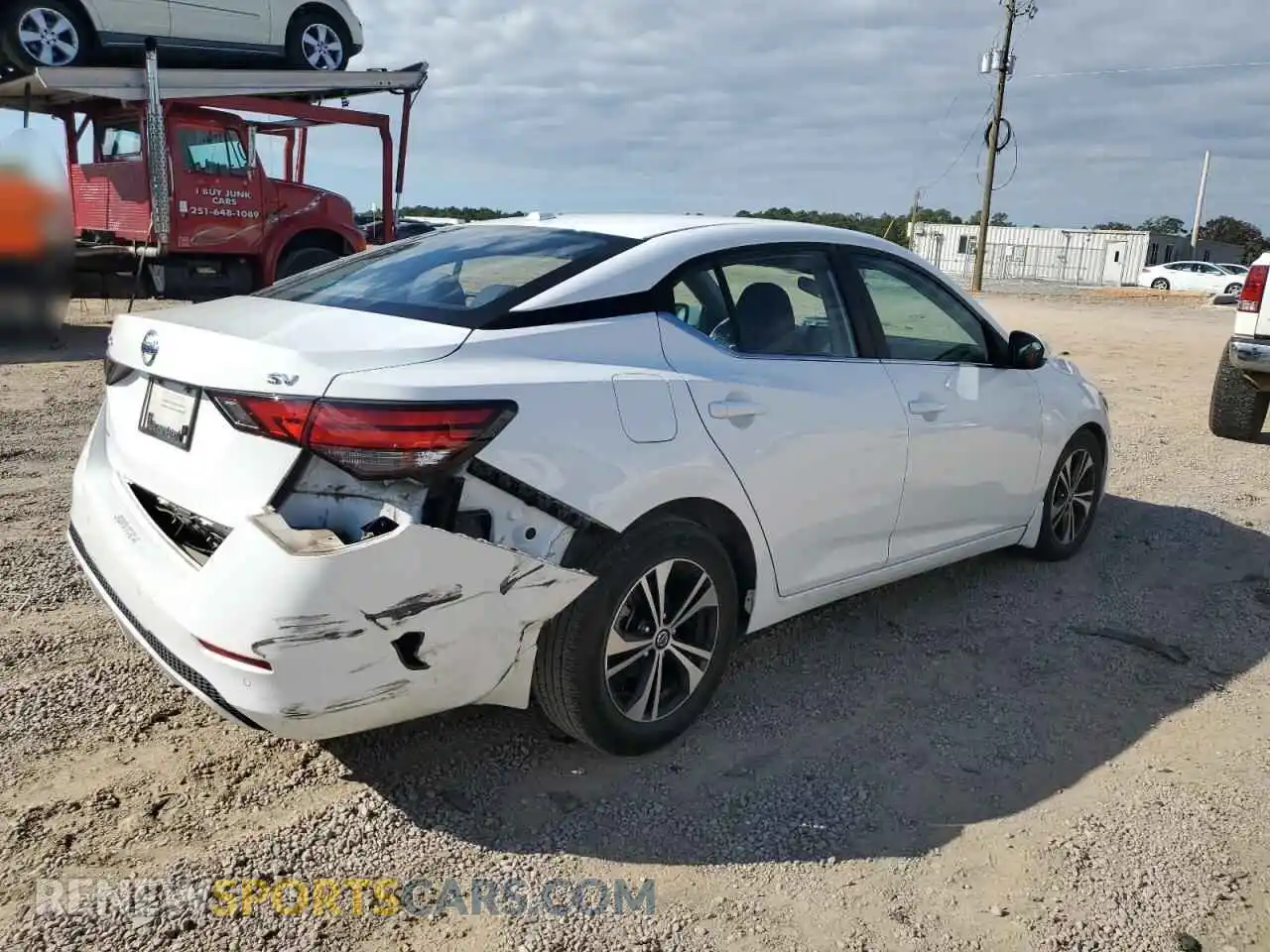 3 Фотография поврежденного автомобиля 3N1AB8CVXMY264524 NISSAN SENTRA 2021