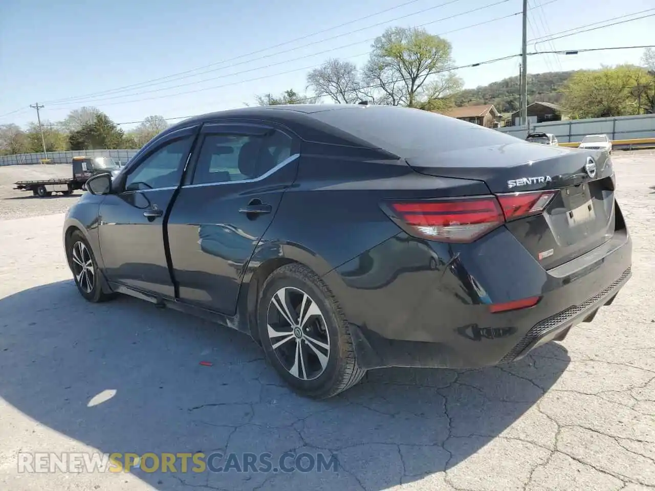 2 Photograph of a damaged car 3N1AB8CVXMY264717 NISSAN SENTRA 2021
