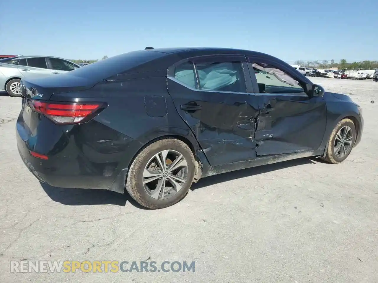 3 Photograph of a damaged car 3N1AB8CVXMY264717 NISSAN SENTRA 2021