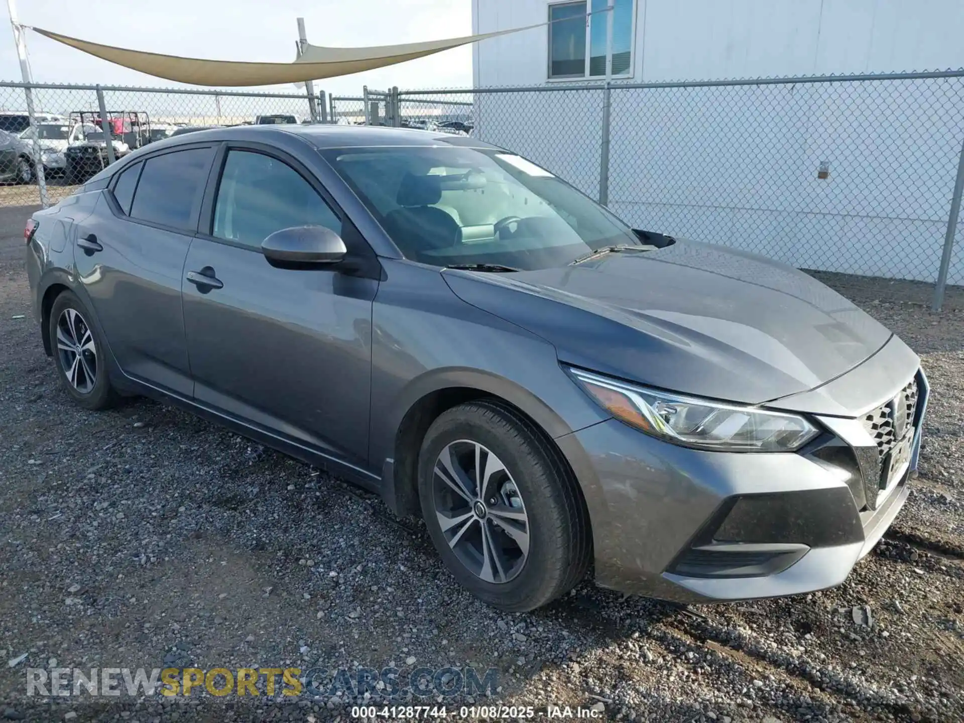 1 Photograph of a damaged car 3N1AB8CVXMY265740 NISSAN SENTRA 2021