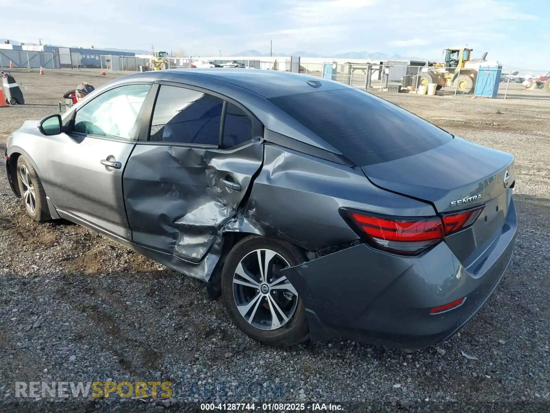 3 Photograph of a damaged car 3N1AB8CVXMY265740 NISSAN SENTRA 2021