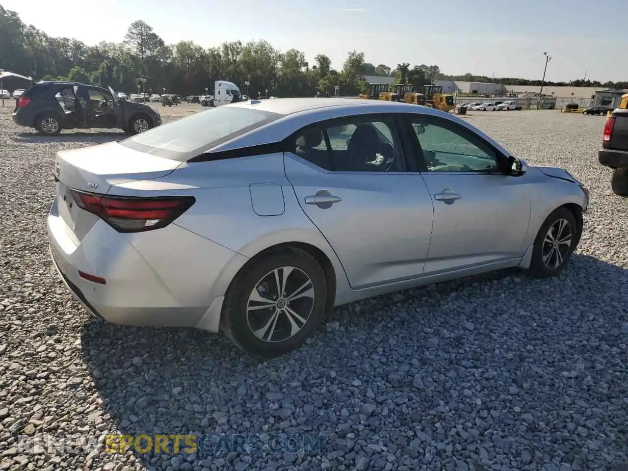 3 Photograph of a damaged car 3N1AB8CVXMY268413 NISSAN SENTRA 2021