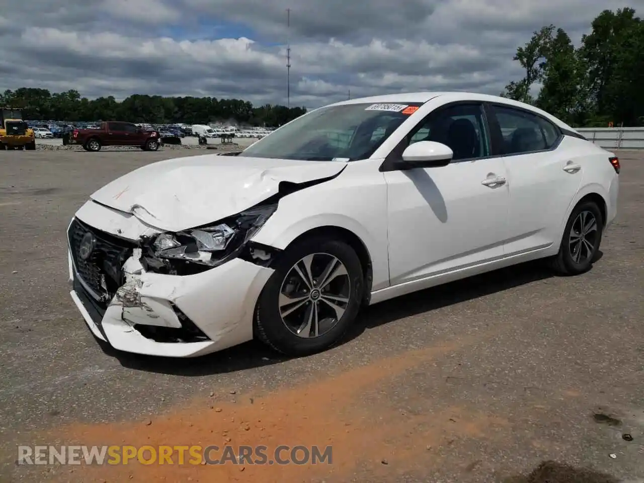1 Photograph of a damaged car 3N1AB8CVXMY270436 NISSAN SENTRA 2021