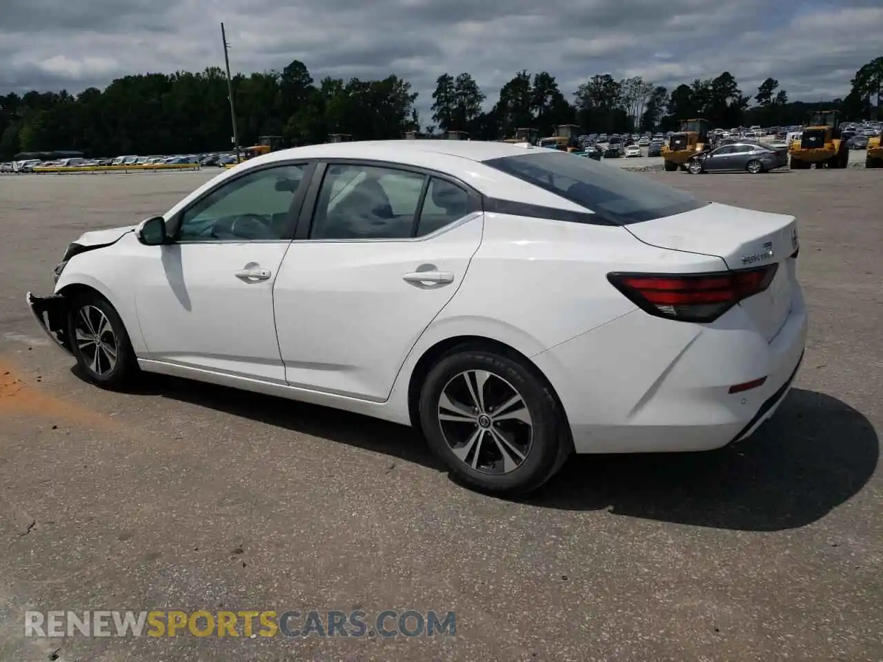 2 Photograph of a damaged car 3N1AB8CVXMY270436 NISSAN SENTRA 2021