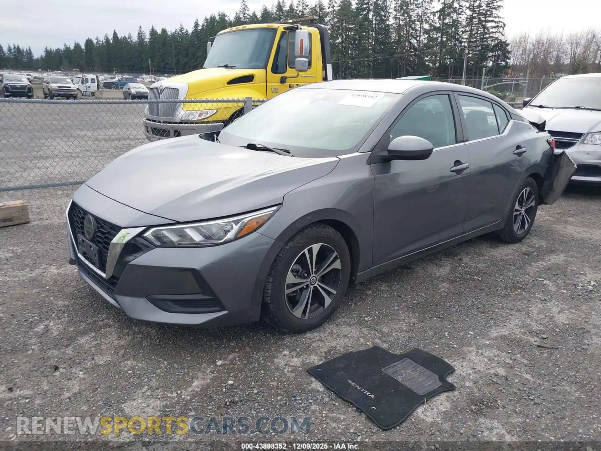 2 Photograph of a damaged car 3N1AB8CVXMY270713 NISSAN SENTRA 2021