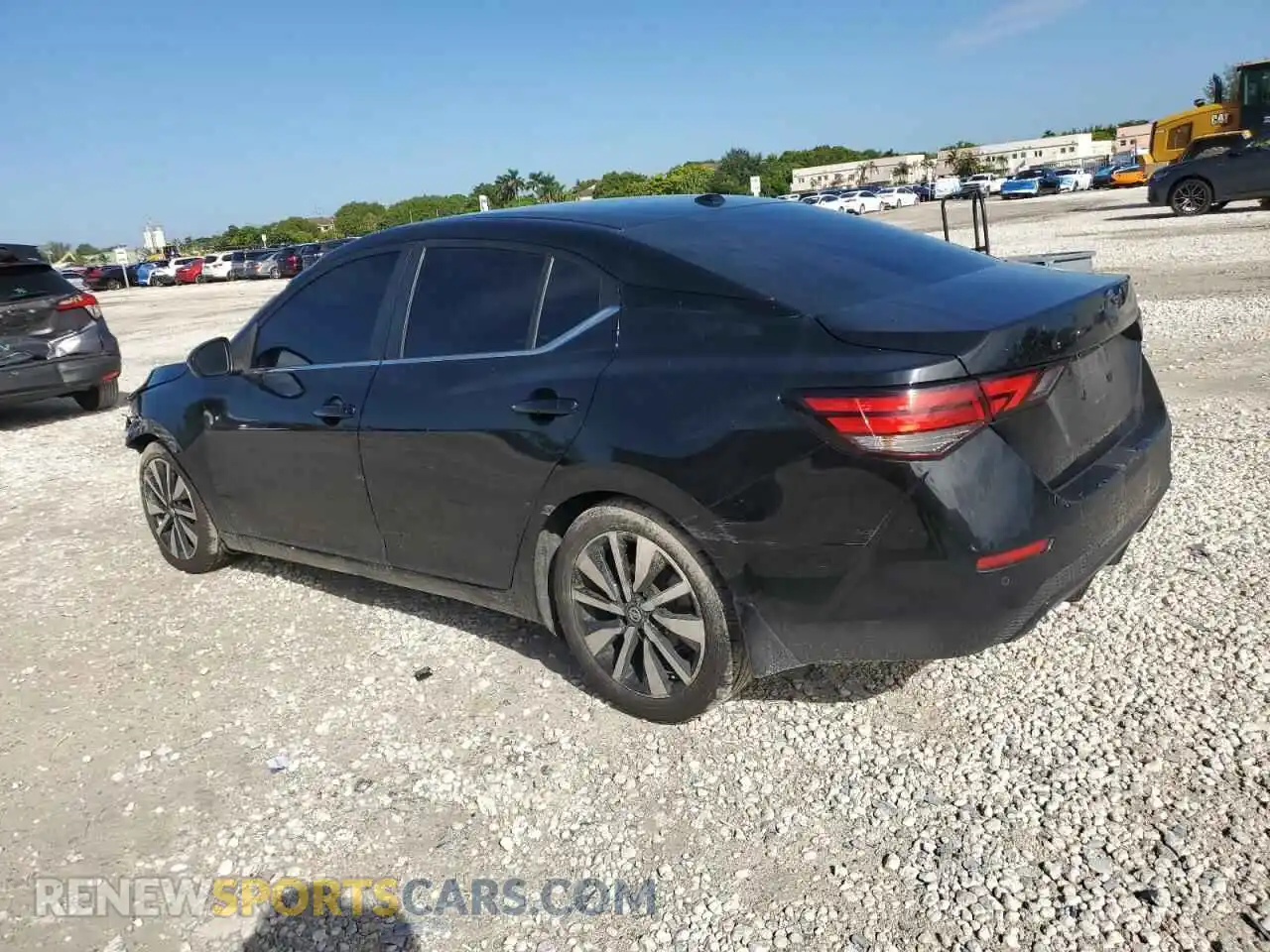 2 Photograph of a damaged car 3N1AB8CVXMY270971 NISSAN SENTRA 2021