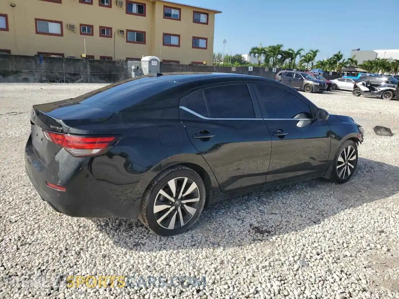 3 Photograph of a damaged car 3N1AB8CVXMY270971 NISSAN SENTRA 2021