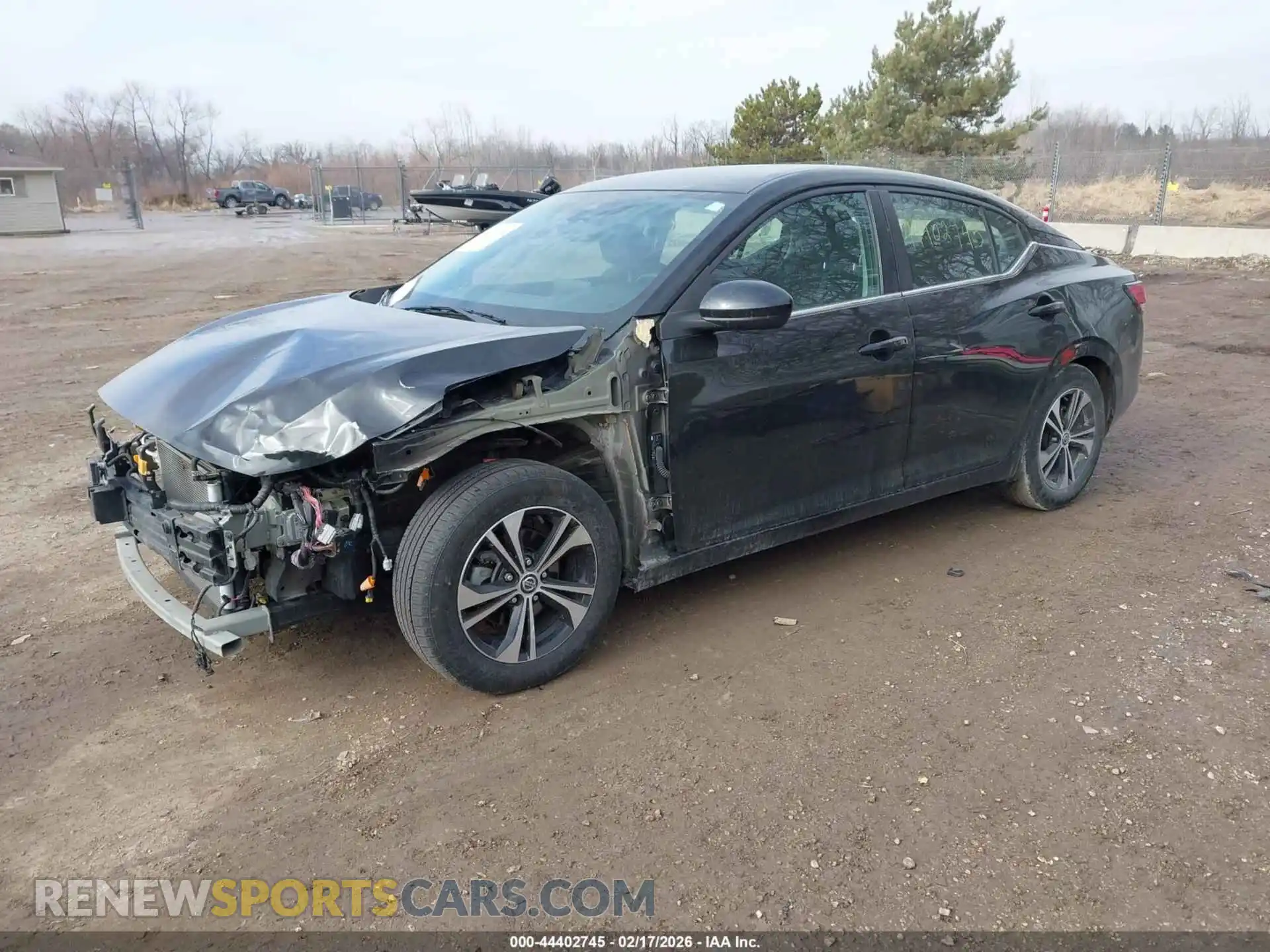 2 Photograph of a damaged car 3N1AB8CVXMY272865 NISSAN SENTRA 2021