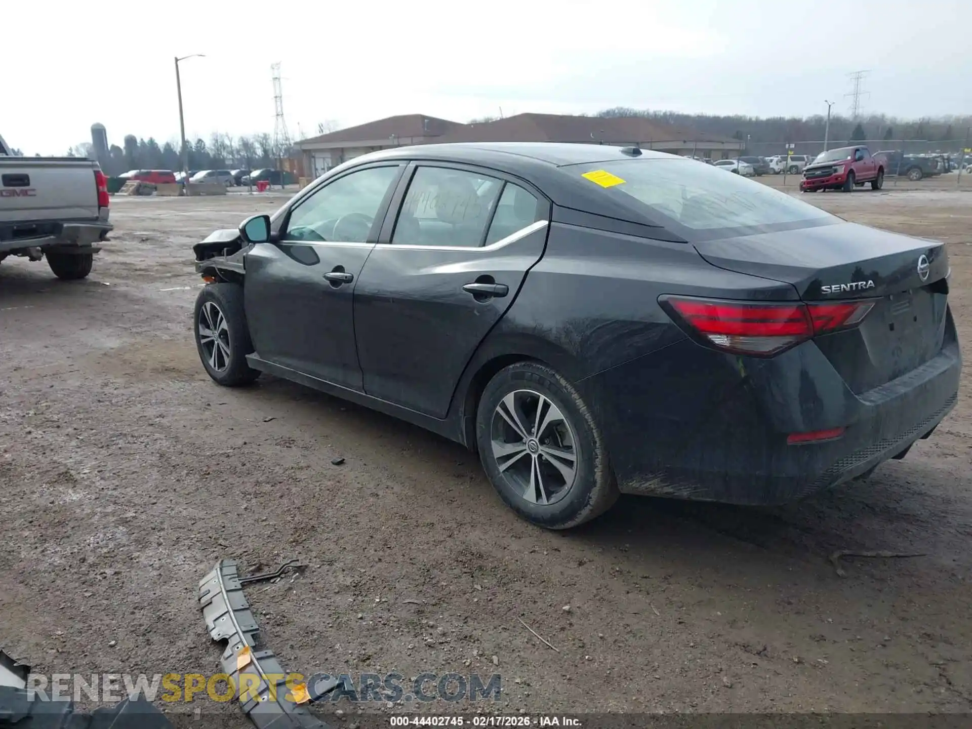 3 Photograph of a damaged car 3N1AB8CVXMY272865 NISSAN SENTRA 2021