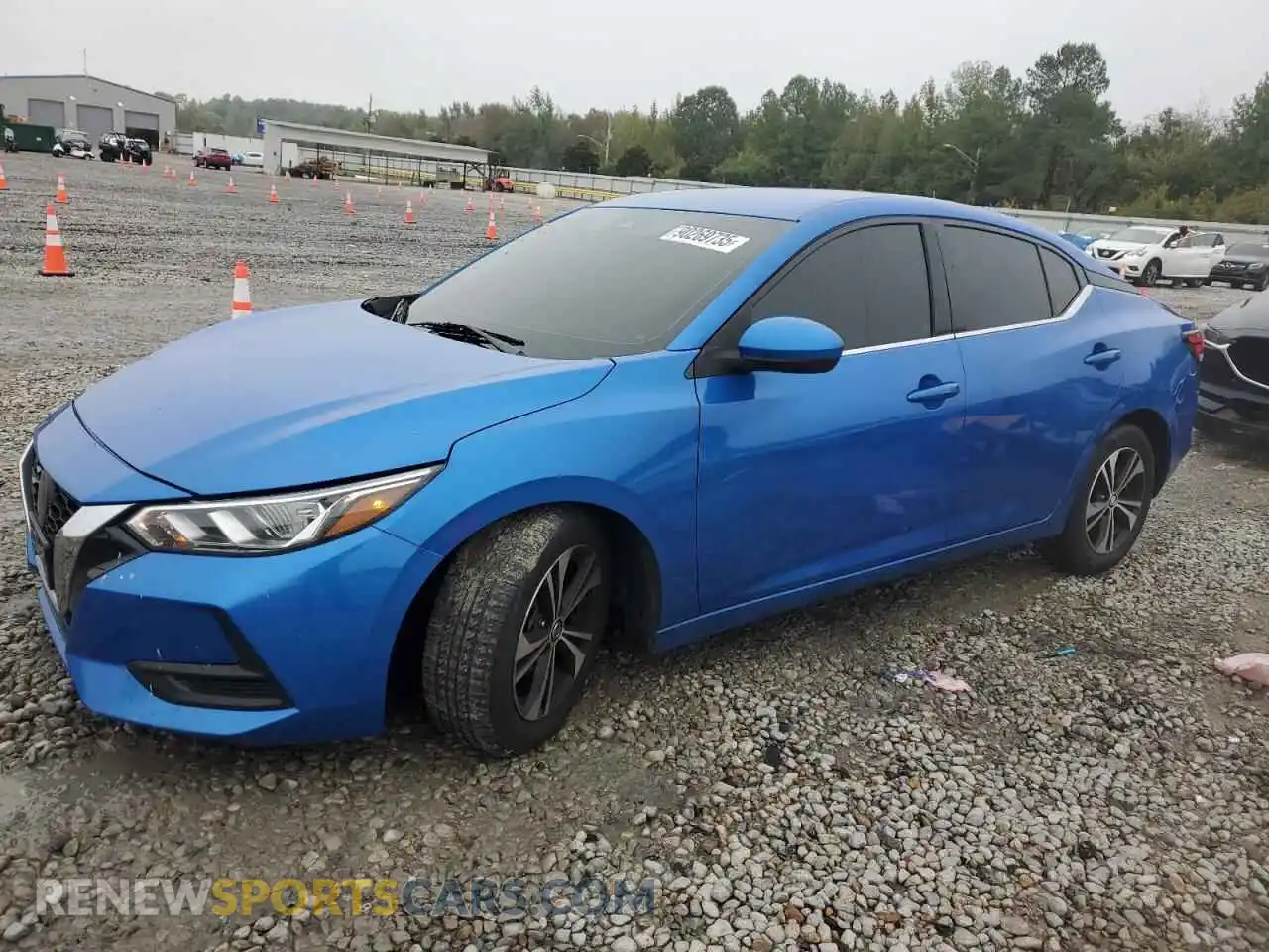 1 Photograph of a damaged car 3N1AB8CVXMY275569 NISSAN SENTRA 2021