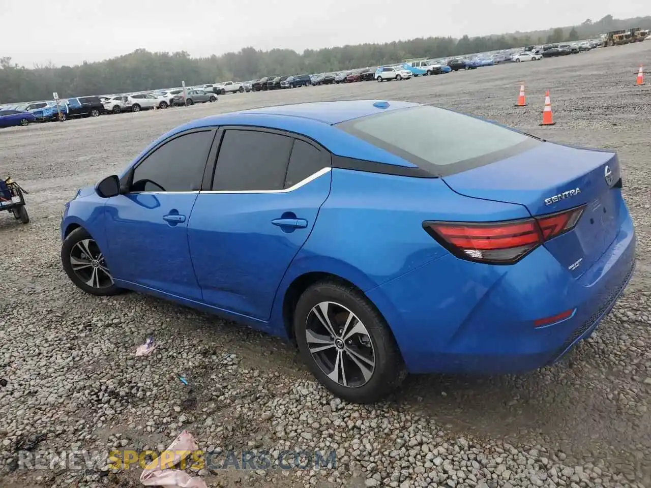 2 Photograph of a damaged car 3N1AB8CVXMY275569 NISSAN SENTRA 2021