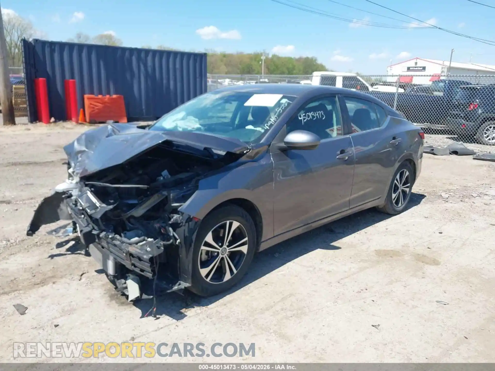 2 Фотография поврежденного автомобиля 3N1AB8CVXMY276205 NISSAN SENTRA 2021