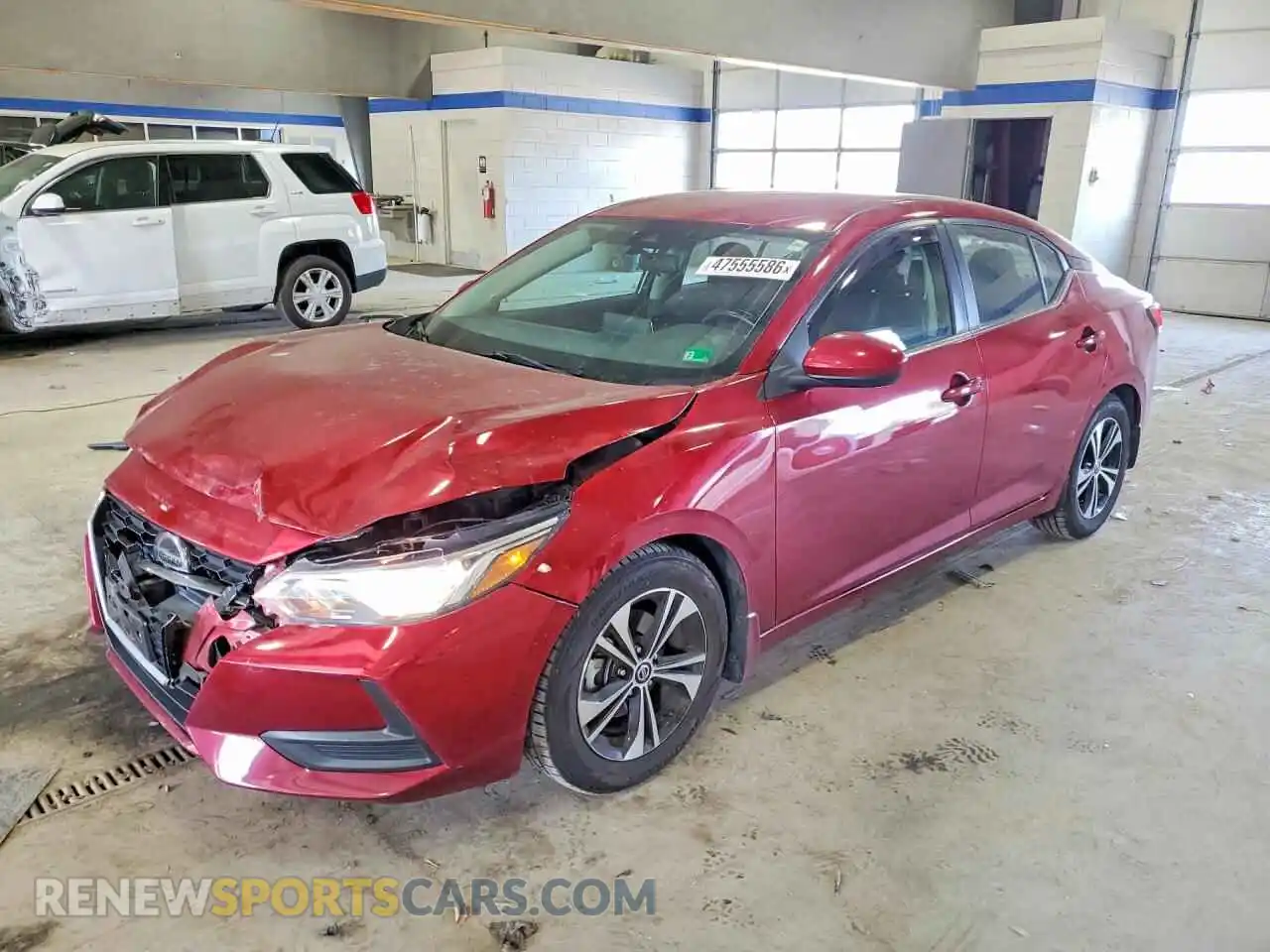 1 Photograph of a damaged car 3N1AB8CVXMY276608 NISSAN SENTRA 2021