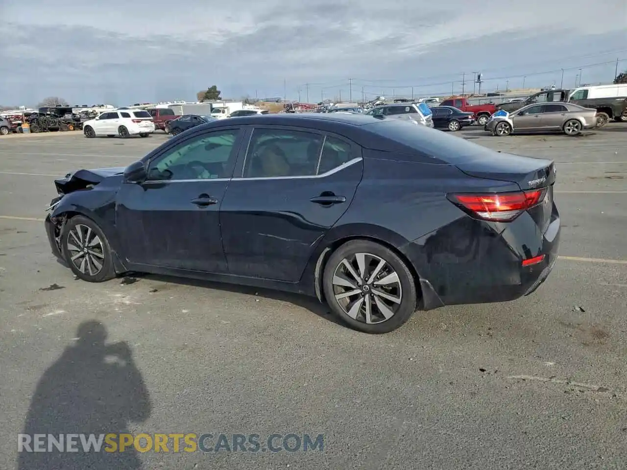 2 Photograph of a damaged car 3N1AB8CVXMY277564 NISSAN SENTRA 2021