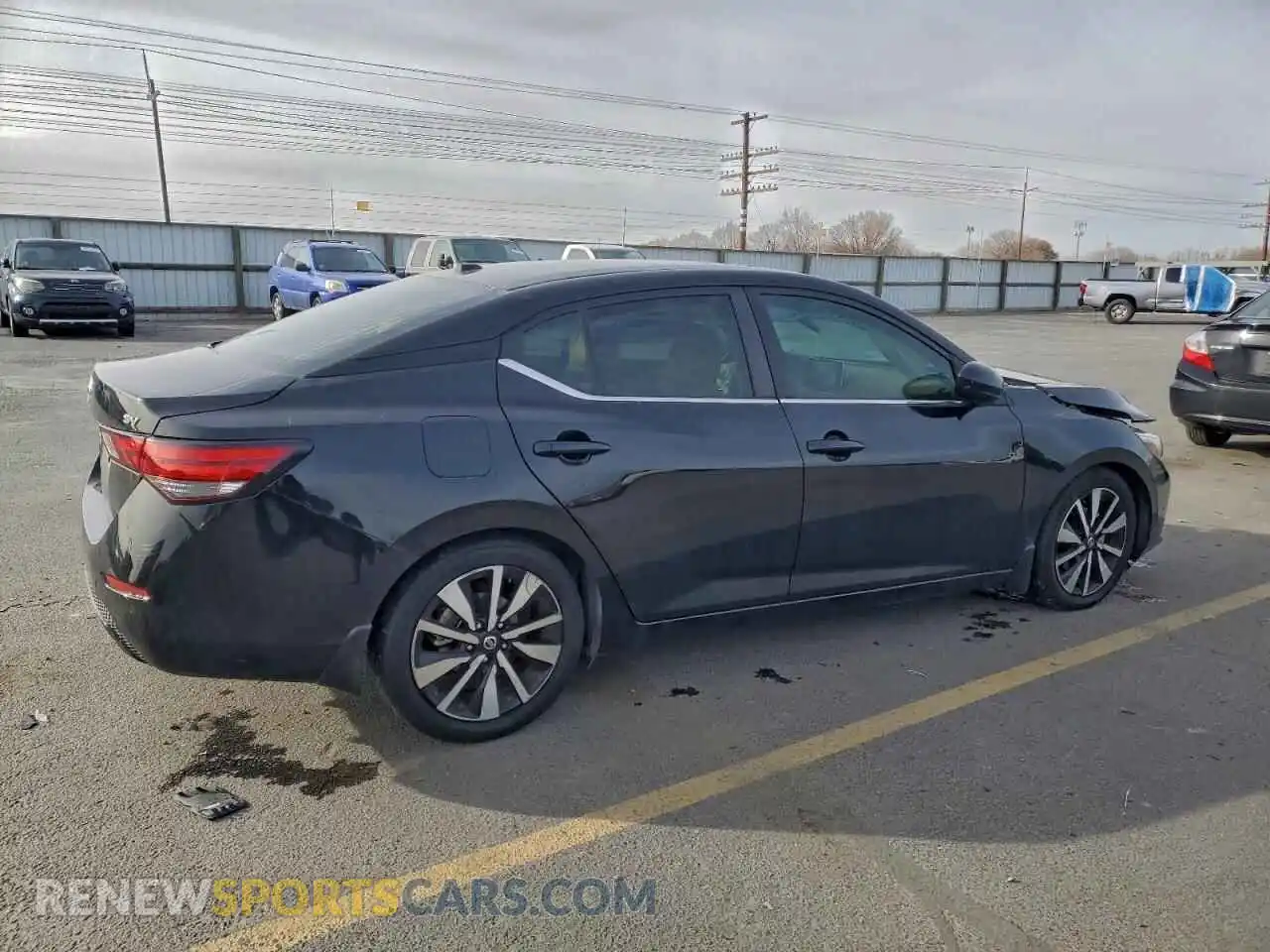 3 Photograph of a damaged car 3N1AB8CVXMY277564 NISSAN SENTRA 2021