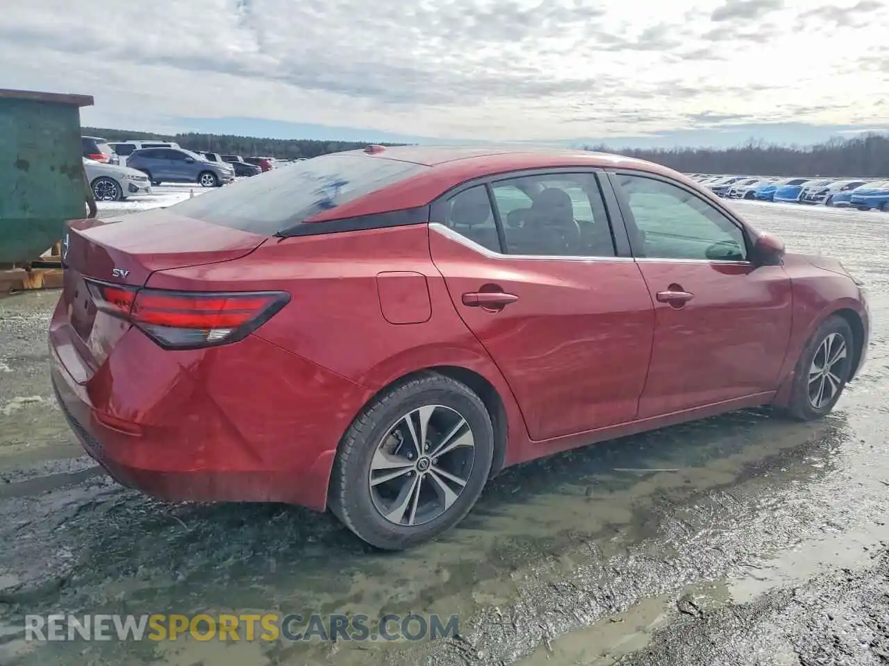 3 Photograph of a damaged car 3N1AB8CVXMY279704 NISSAN SENTRA 2021