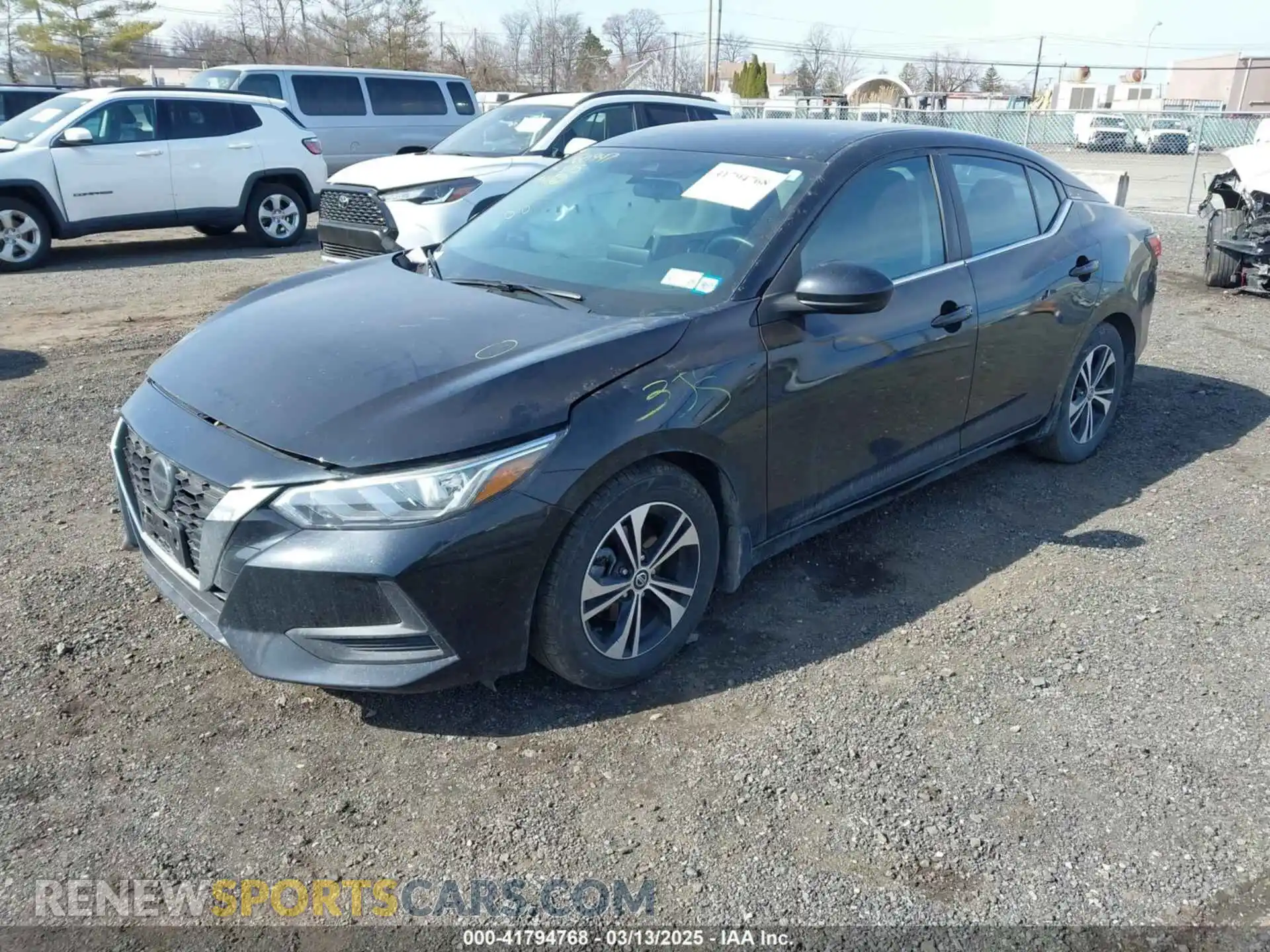 2 Фотография поврежденного автомобиля 3N1AB8CVXMY279895 NISSAN SENTRA 2021