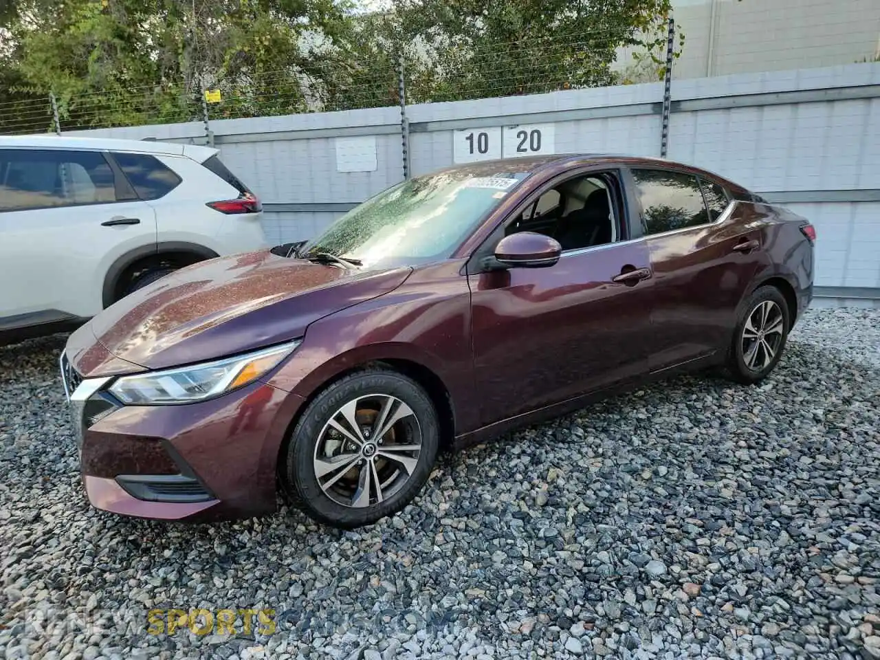 1 Photograph of a damaged car 3N1AB8CVXMY282277 NISSAN SENTRA 2021