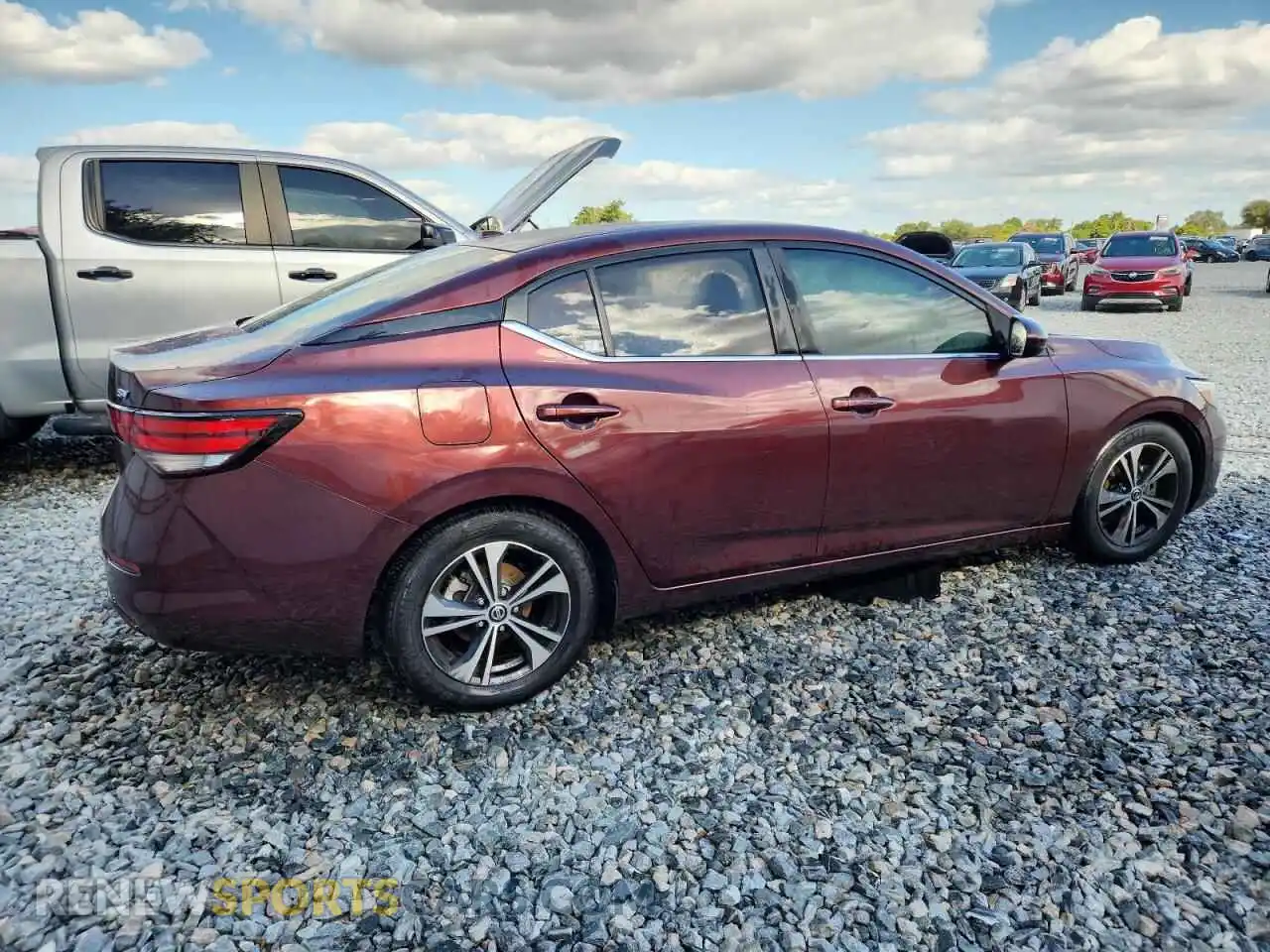 3 Photograph of a damaged car 3N1AB8CVXMY282277 NISSAN SENTRA 2021