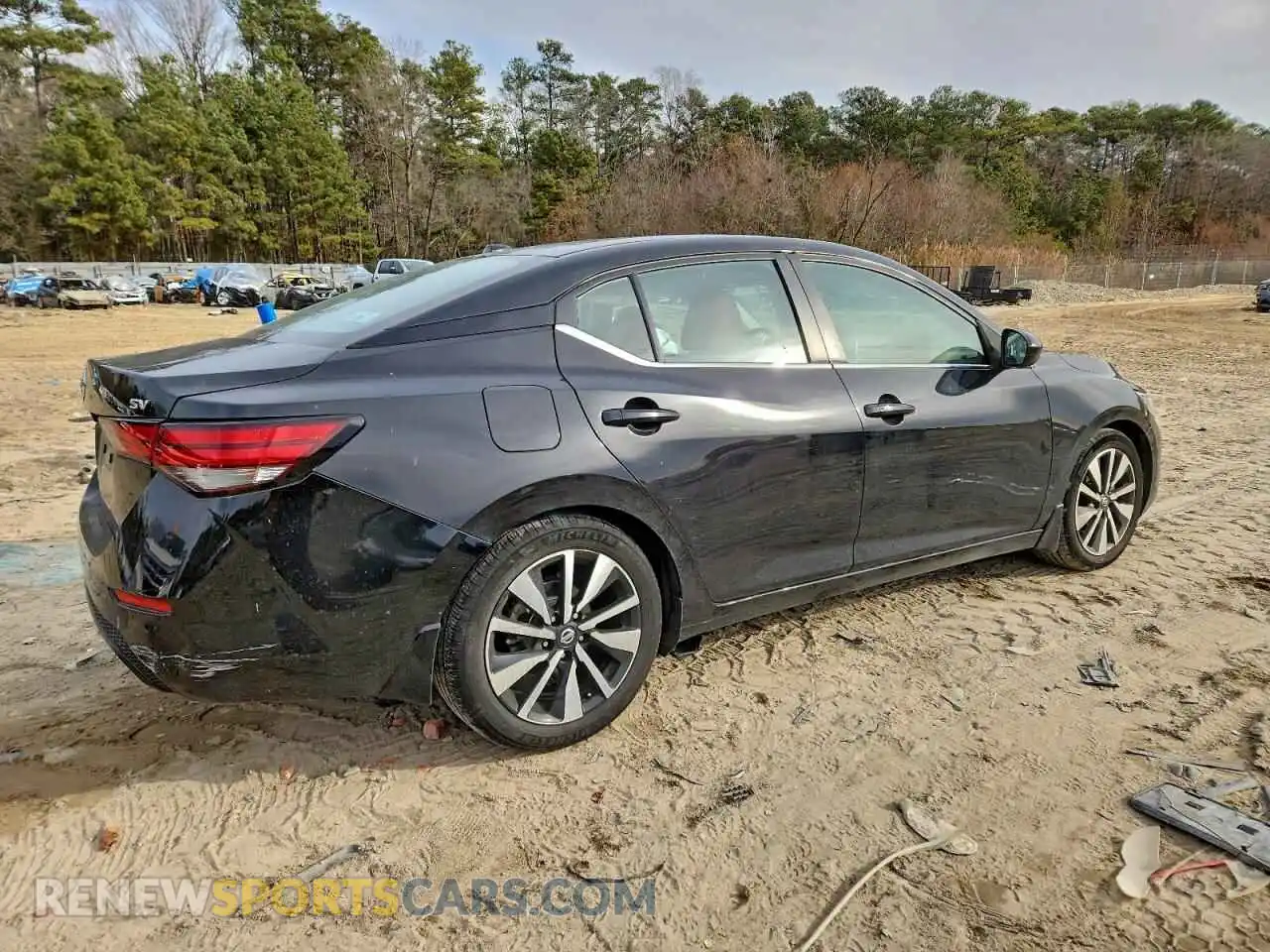 3 Photograph of a damaged car 3N1AB8CVXMY283493 NISSAN SENTRA 2021