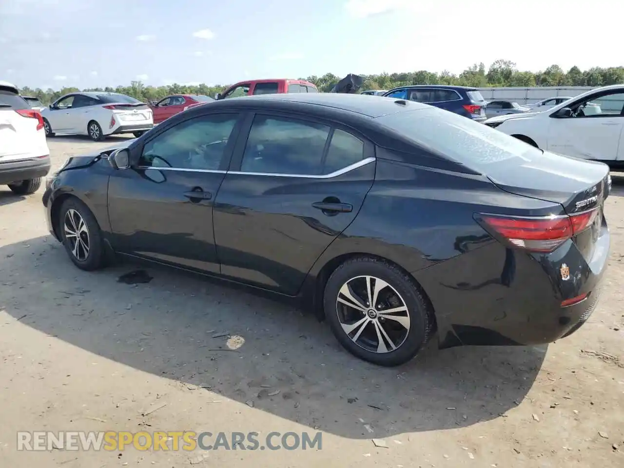 2 Photograph of a damaged car 3N1AB8CVXMY287429 NISSAN SENTRA 2021