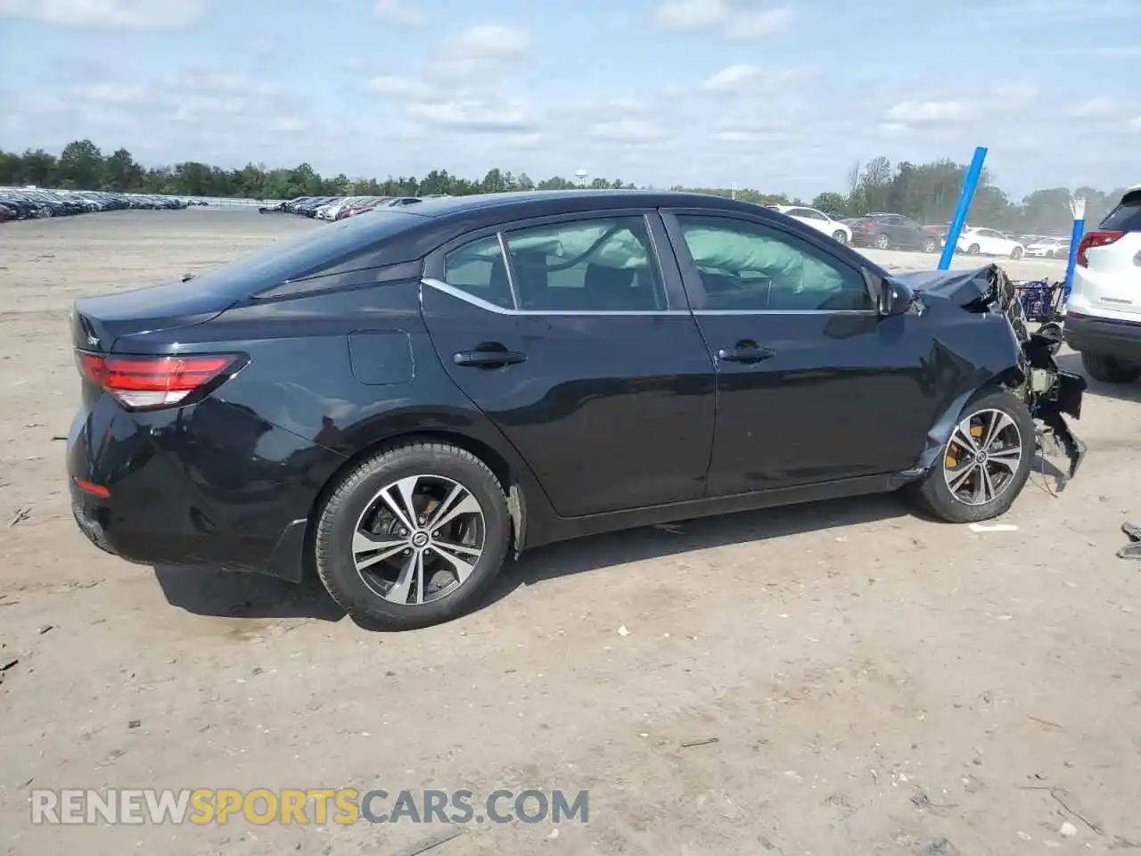 3 Photograph of a damaged car 3N1AB8CVXMY287429 NISSAN SENTRA 2021