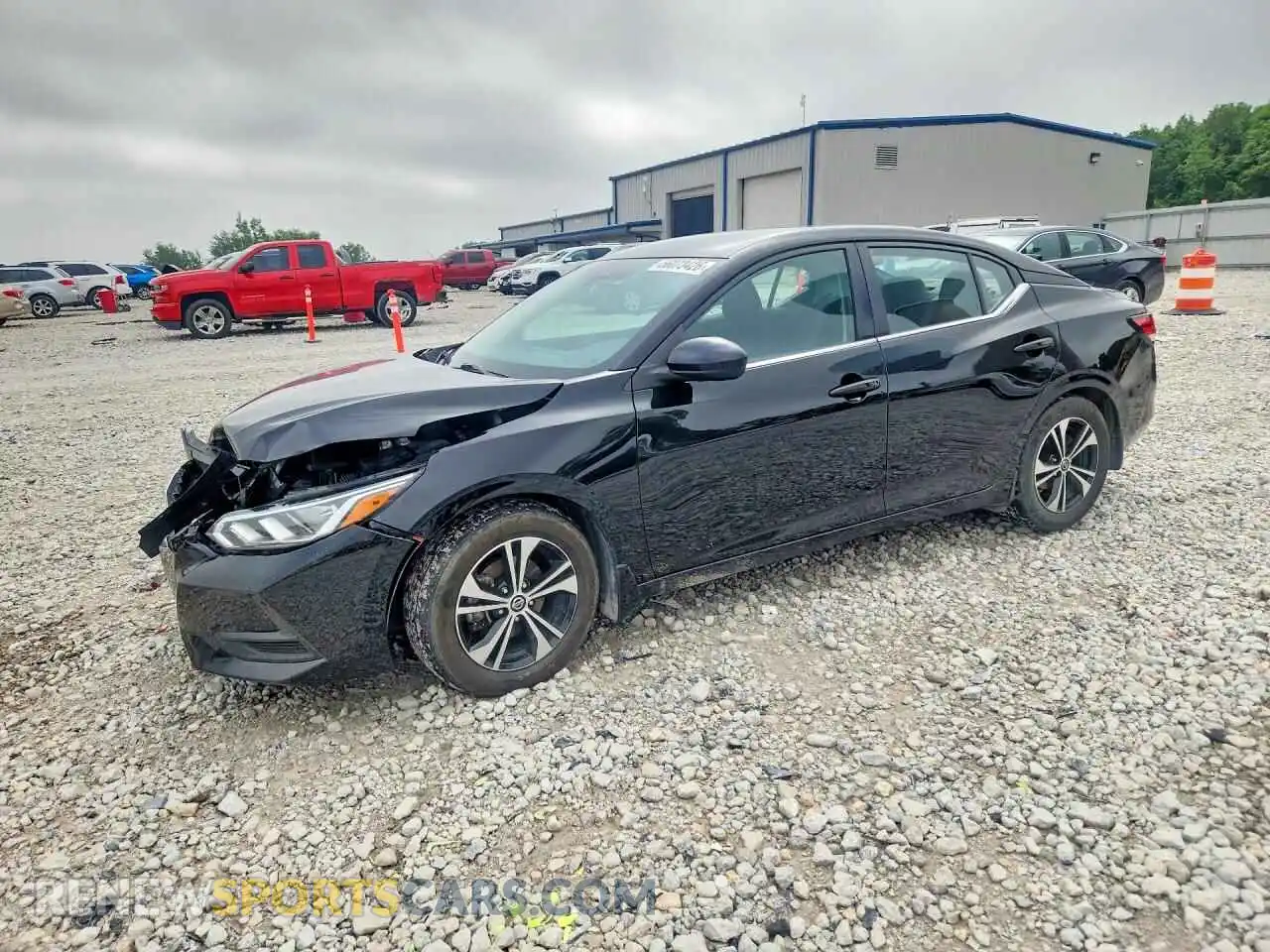 1 fotografías del automóvil dañado 3N1AB8CVXMY289150 NISSAN SENTRA 2021