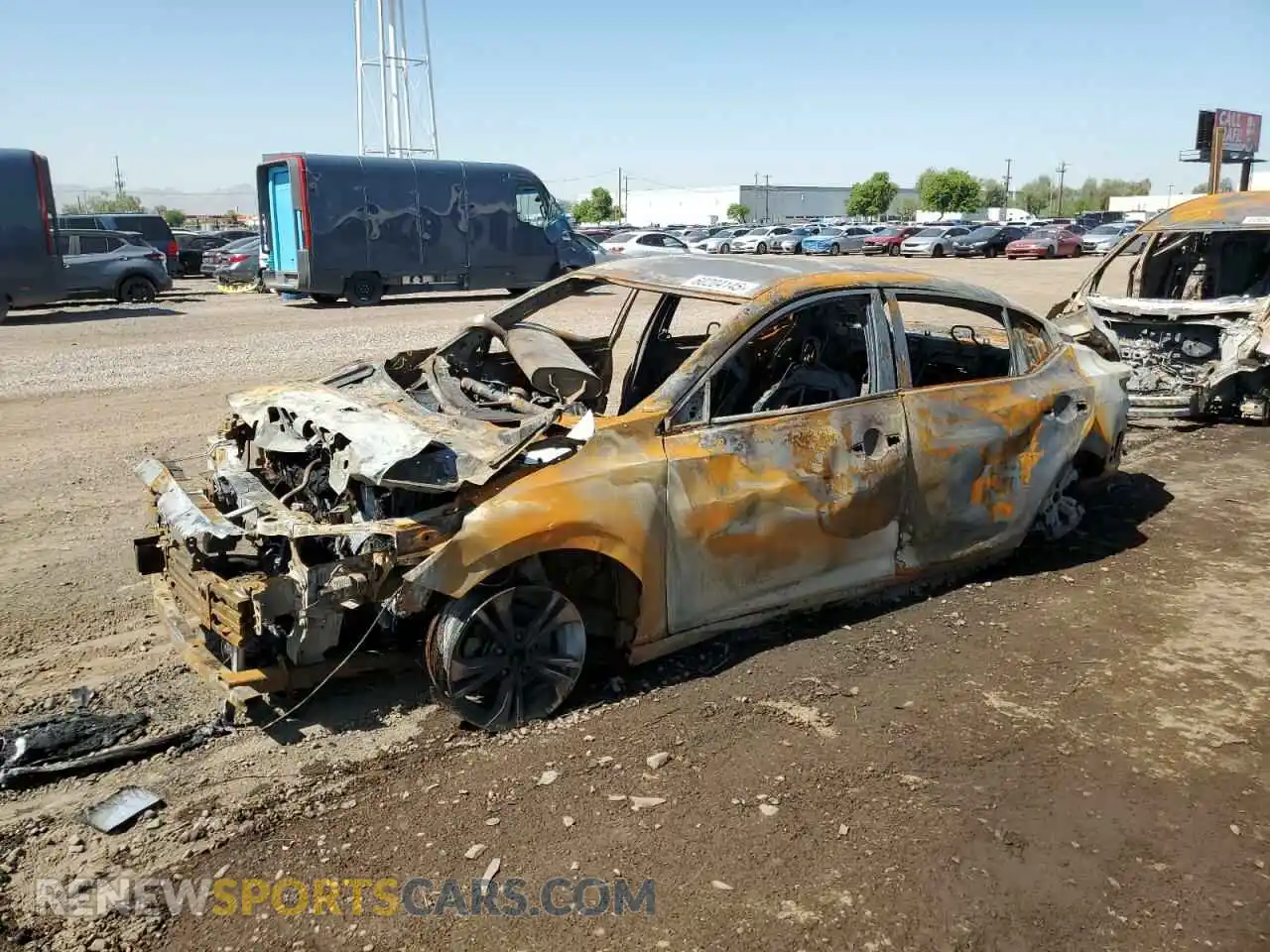 1 Photograph of a damaged car 3N1AB8CVXMY290069 NISSAN SENTRA 2021