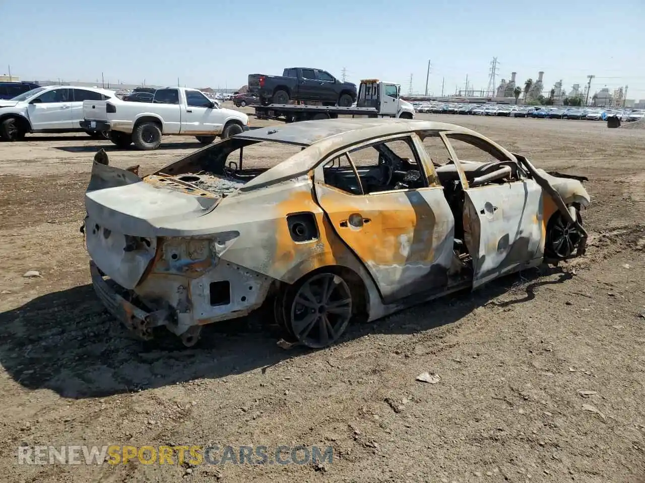 3 Photograph of a damaged car 3N1AB8CVXMY290069 NISSAN SENTRA 2021