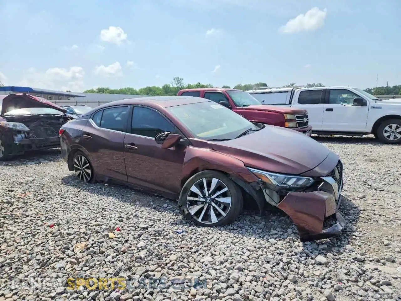 1 Photograph of a damaged car 3N1AB8CVXMY292257 NISSAN SENTRA 2021