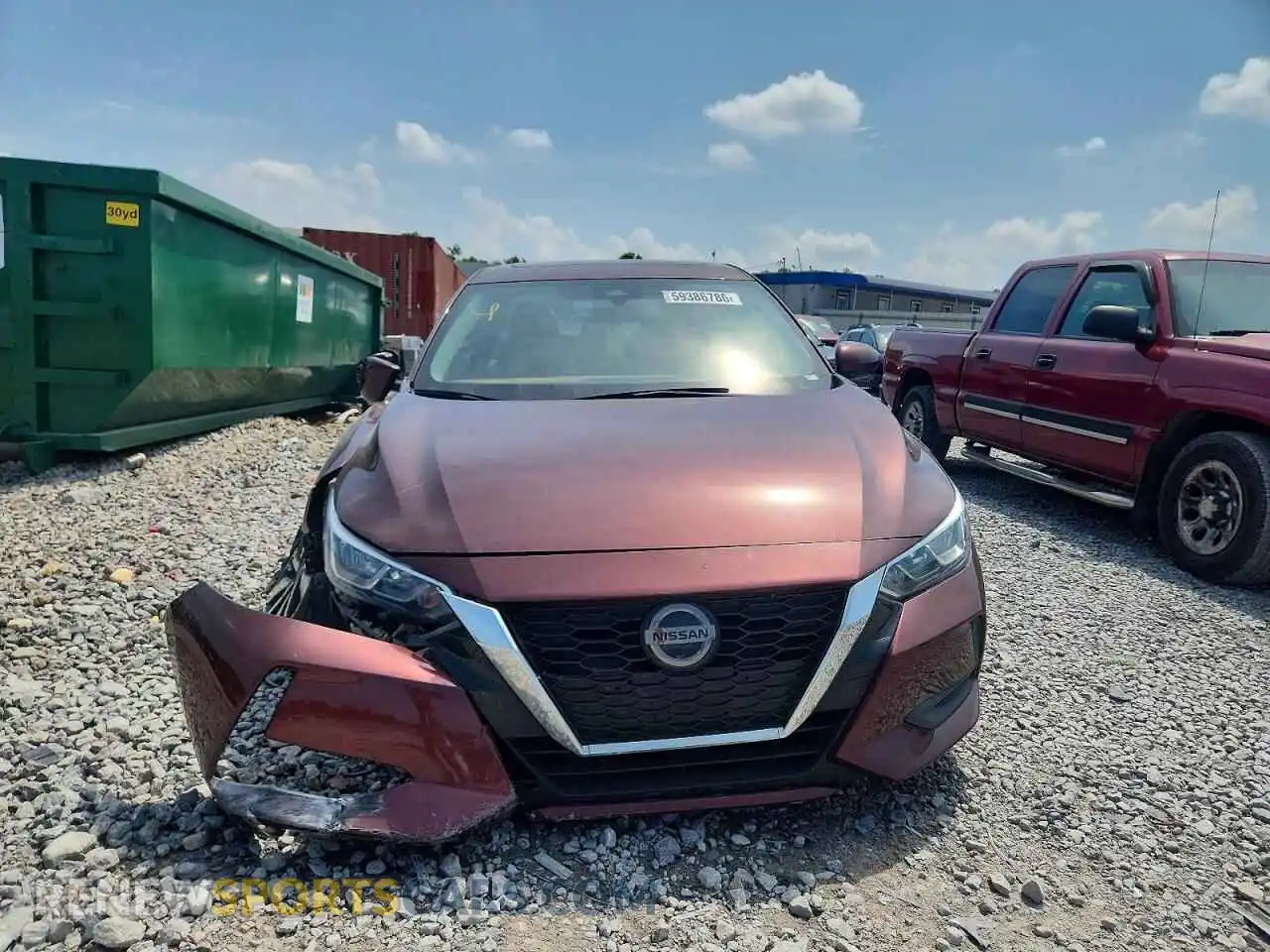 2 Photograph of a damaged car 3N1AB8CVXMY292257 NISSAN SENTRA 2021