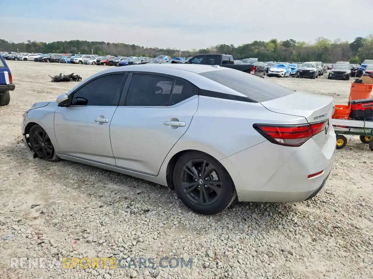 2 Photograph of a damaged car 3N1AB8CVXMY292792 NISSAN SENTRA 2021