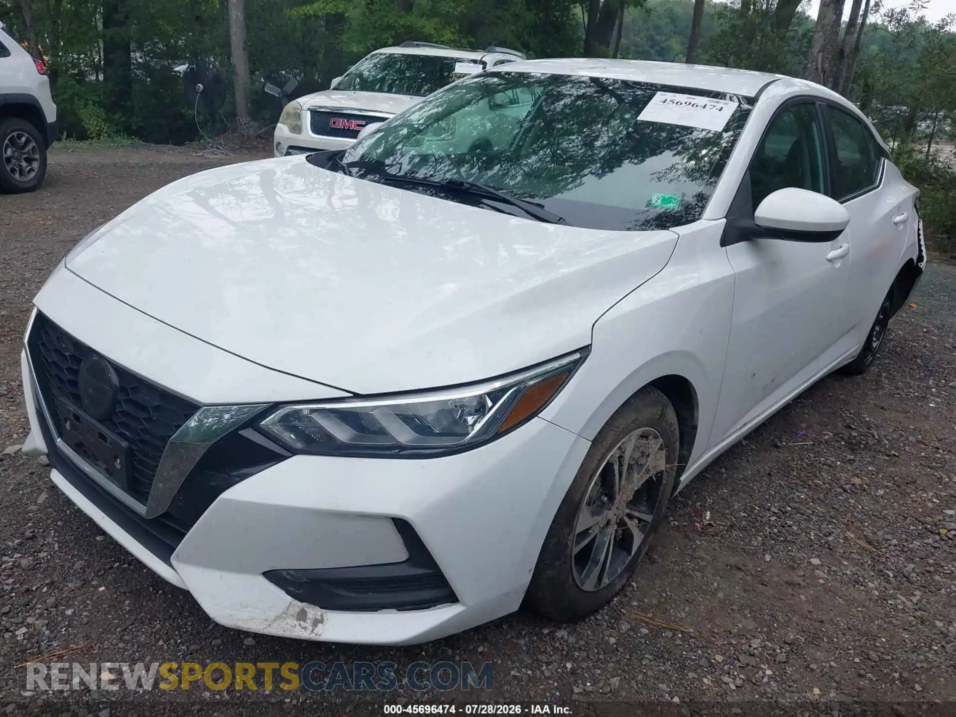 2 Photograph of a damaged car 3N1AB8CVXMY292825 NISSAN SENTRA 2021