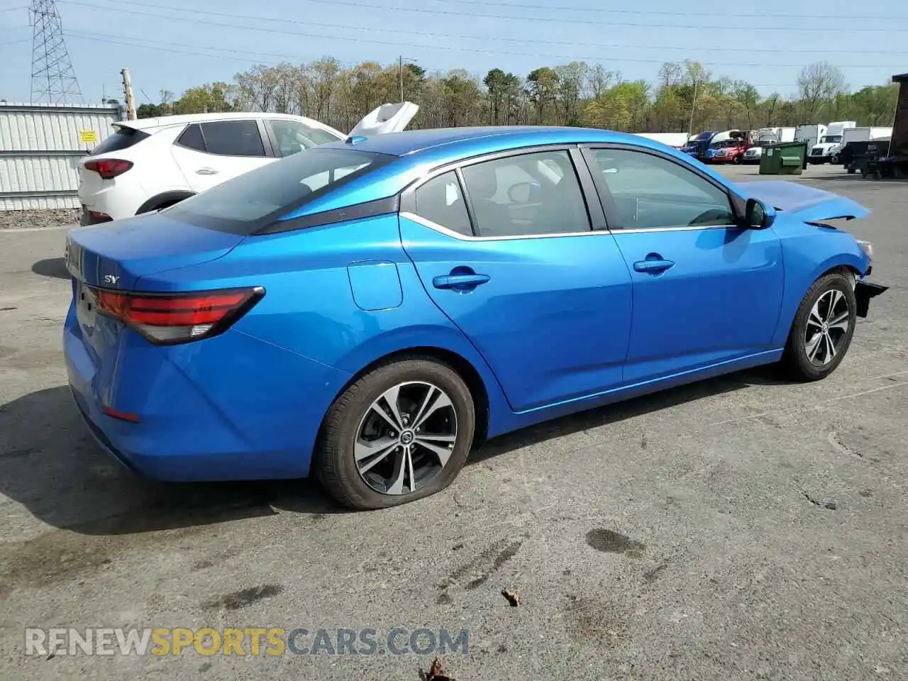 3 Photograph of a damaged car 3N1AB8CVXMY294316 NISSAN SENTRA 2021