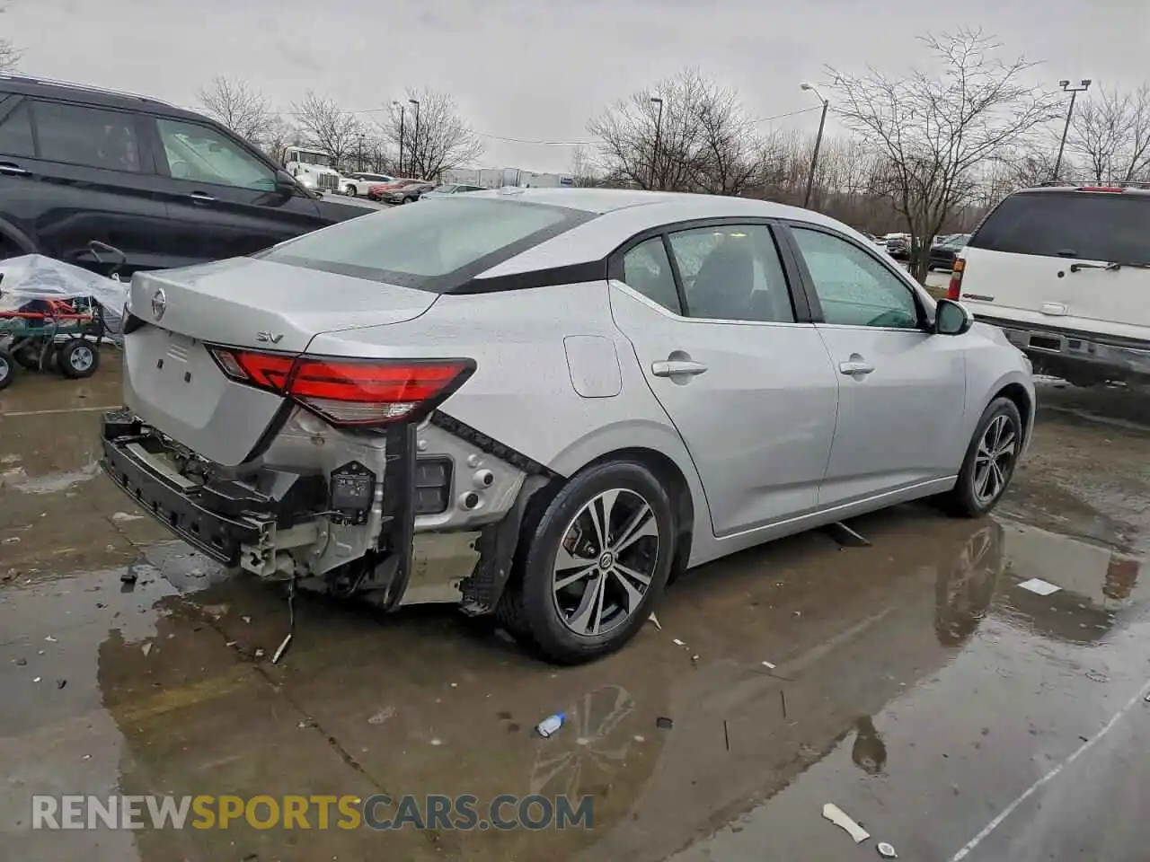 3 Photograph of a damaged car 3N1AB8CVXMY294381 NISSAN SENTRA 2021