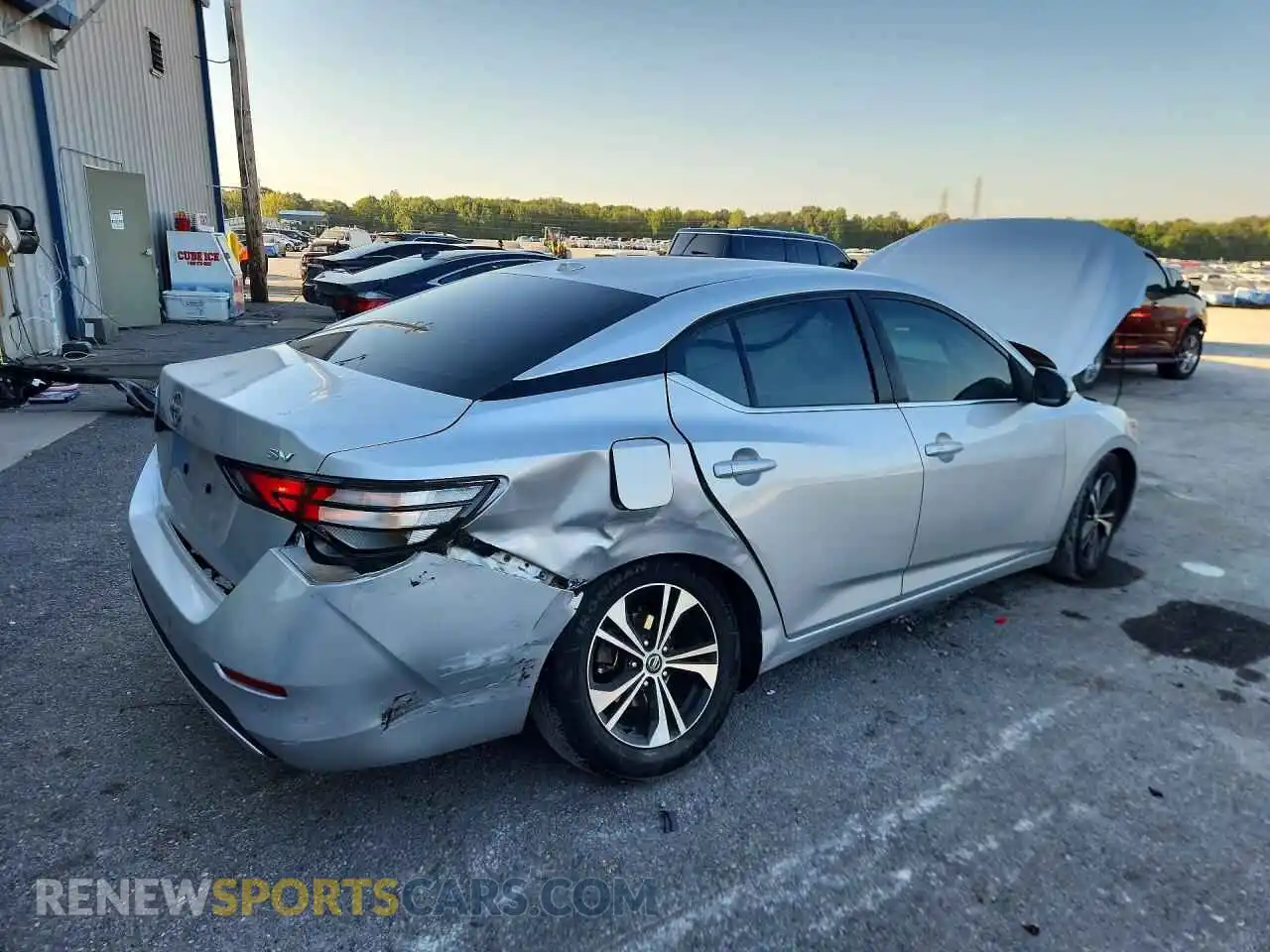3 Фотография поврежденного автомобиля 3N1AB8CVXMY294932 NISSAN SENTRA 2021