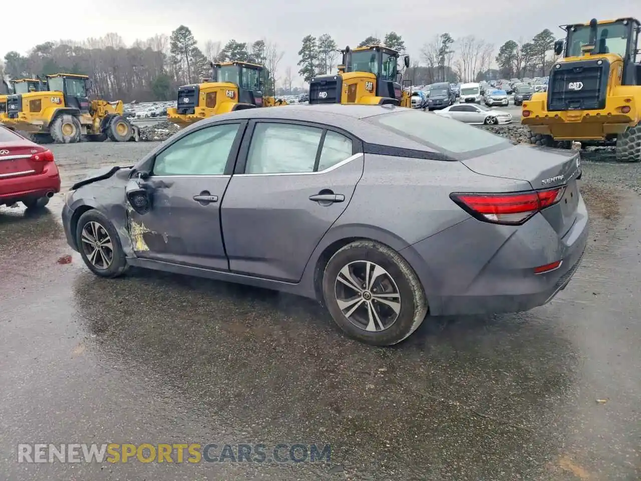 2 Photograph of a damaged car 3N1AB8CVXMY297166 NISSAN SENTRA 2021