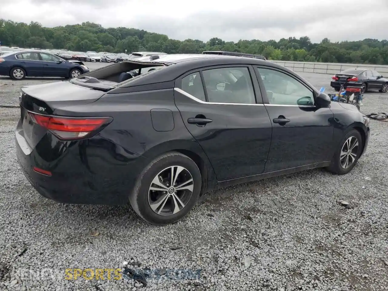 3 Photograph of a damaged car 3N1AB8CVXMY297314 NISSAN SENTRA 2021