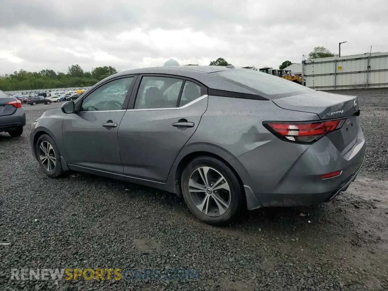 2 Photograph of a damaged car 3N1AB8CVXMY297961 NISSAN SENTRA 2021