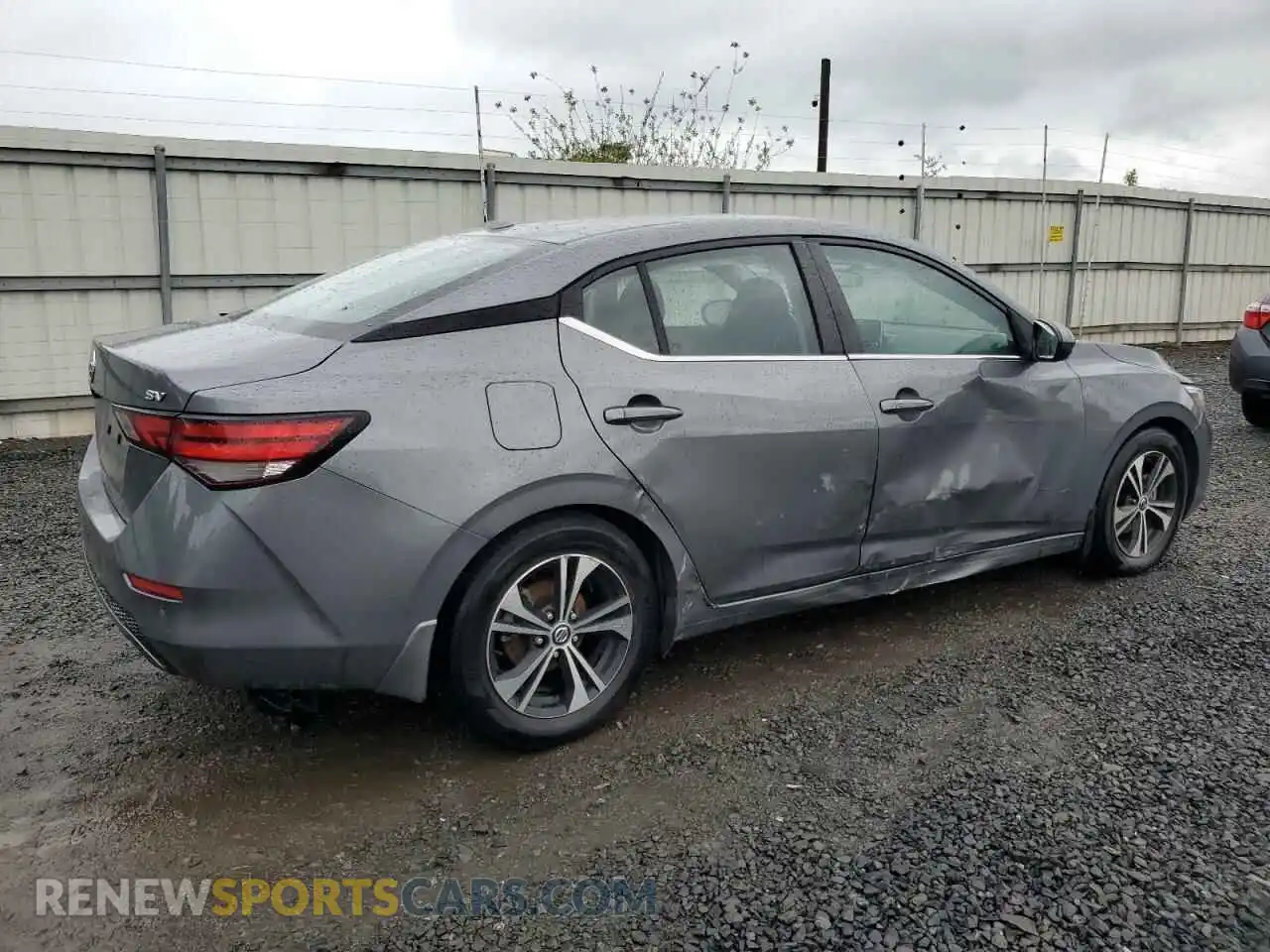 3 Photograph of a damaged car 3N1AB8CVXMY297961 NISSAN SENTRA 2021