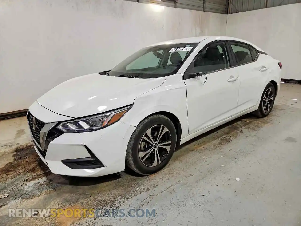 1 Фотография поврежденного автомобиля 3N1AB8CVXMY299130 NISSAN SENTRA 2021