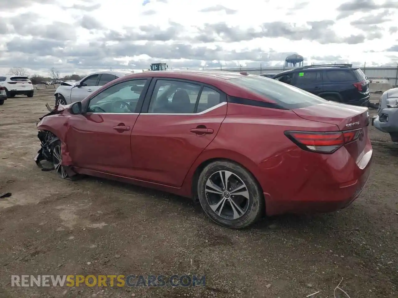 2 Фотография поврежденного автомобиля 3N1AB8CVXMY299368 NISSAN SENTRA 2021