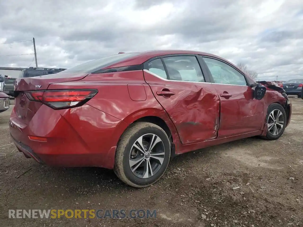 3 Фотография поврежденного автомобиля 3N1AB8CVXMY299368 NISSAN SENTRA 2021