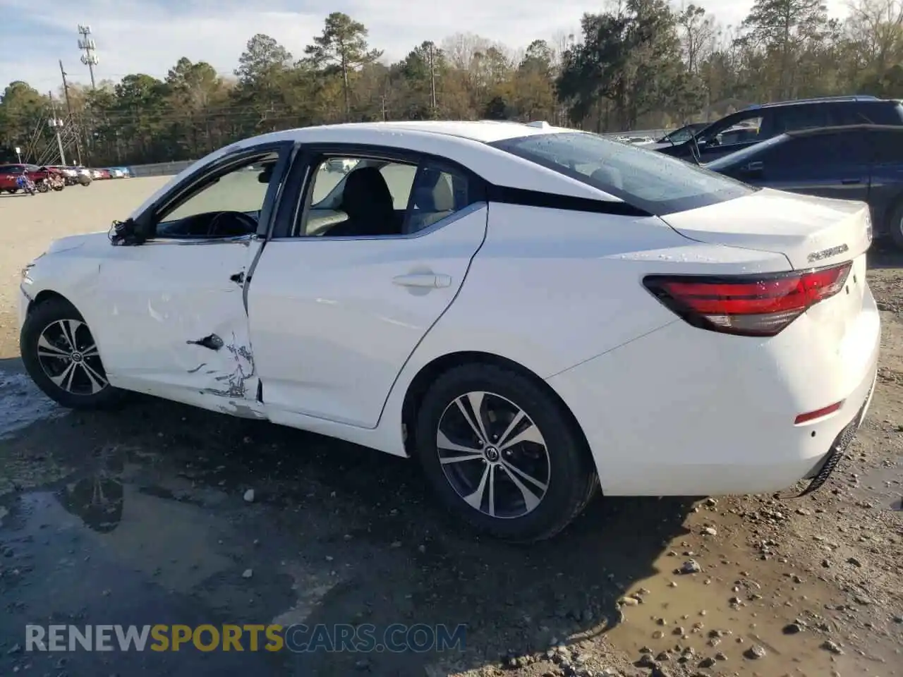 2 Photograph of a damaged car 3N1AB8CVXMY299497 NISSAN SENTRA 2021