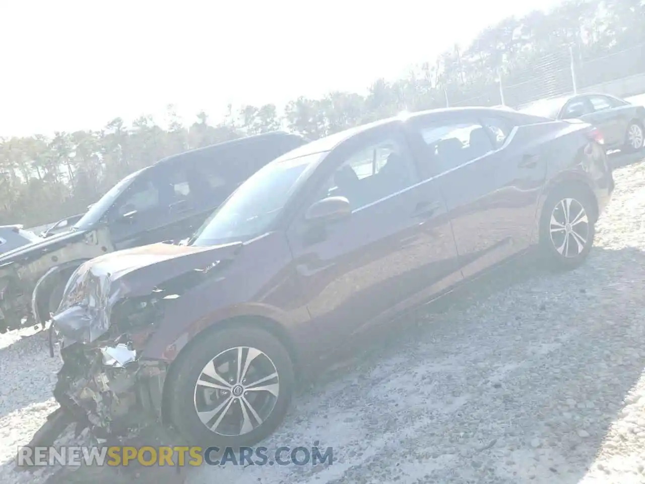 1 fotografías del automóvil dañado 3N1AB8CVXMY299726 NISSAN SENTRA 2021